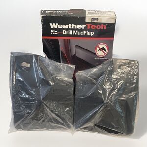 NEW WeatherTech No-Drill Mud Flaps Front Pair 110050 Ford F-150 2015-2015